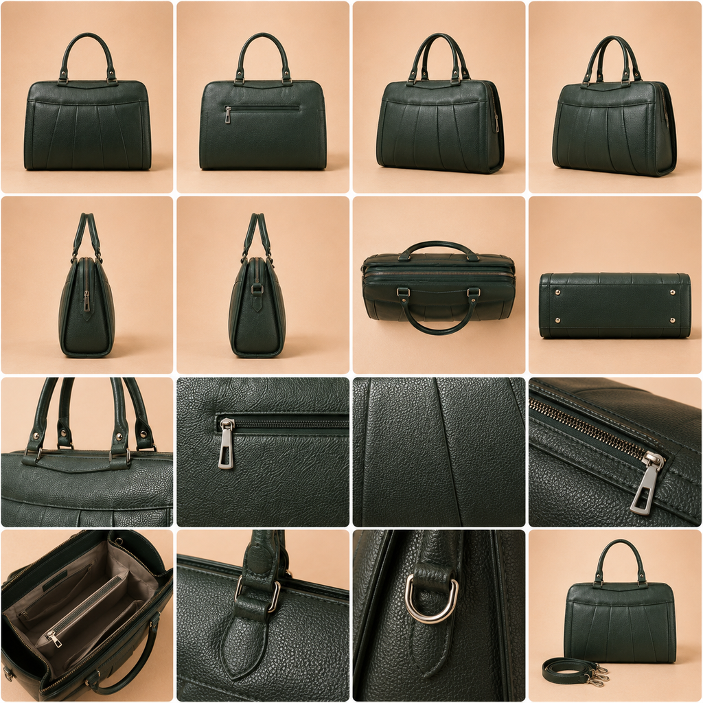 Émeraude Boston Bag