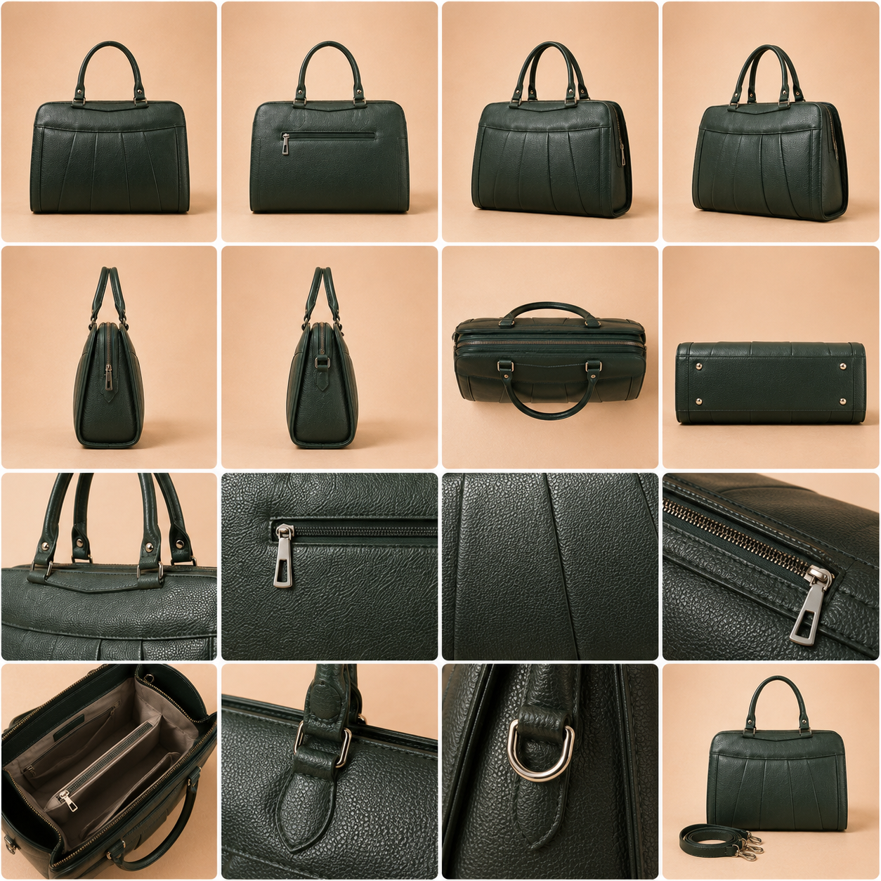 Émeraude Boston Bag