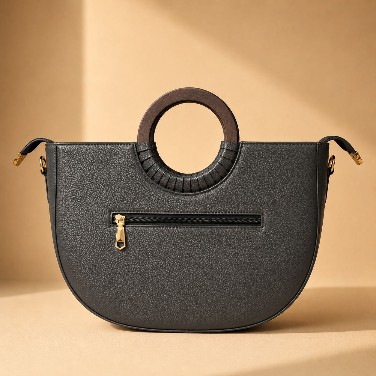 Éclipse Tote – Graphite Noir